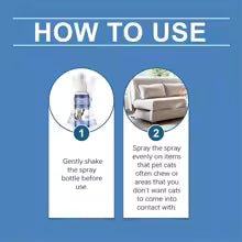 2 db-os macska riasztó spray bútorok berendezések védelmére