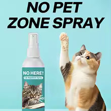 Macskariasztó spray Macskariasztó védelem Természetes hatékonyságú 12 ml-es nyugtató tréningeszköz kanapékhoz, szőnyegekhez, bútorokhoz